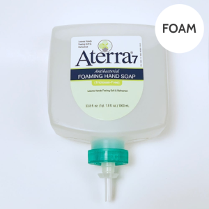 Aterra 7 Antibacterial Foaming Hand Soap, Triclosan-free, 1000mL