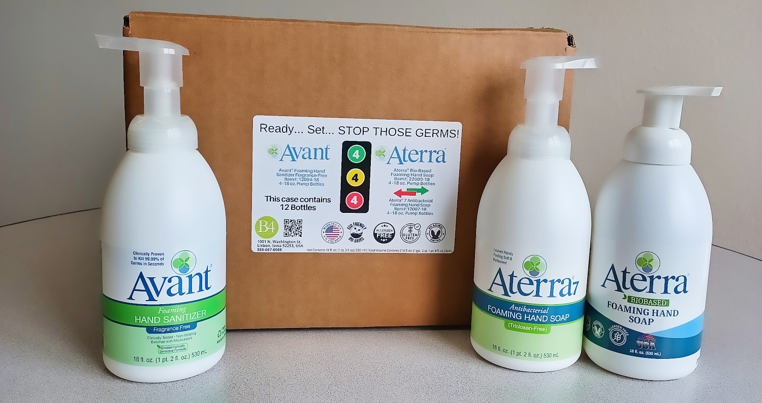 Trifecta - Avant and Aterra foaming products